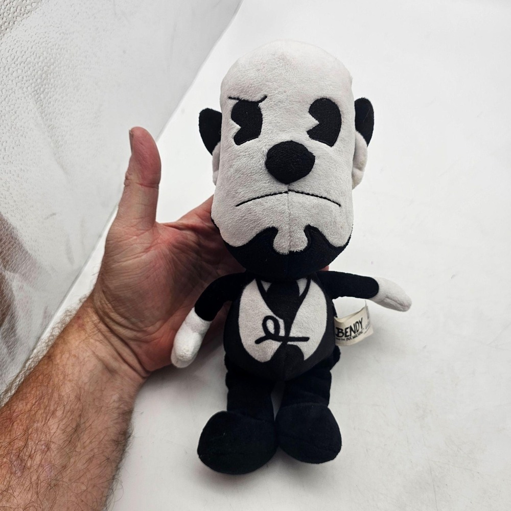Bendy And The Ink Machine Plush Doll Stuffed Toy Small Black White Cute Soft